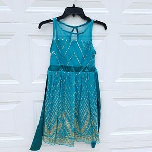 Formal Sequin Dress girls size 14